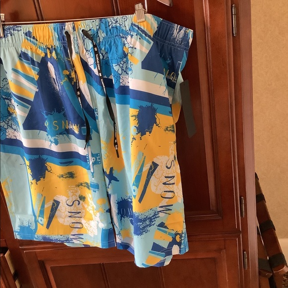 Hodo Sports - Mens Swim Trunks - Mesh Lined With Pockets - Picture 4 of 7